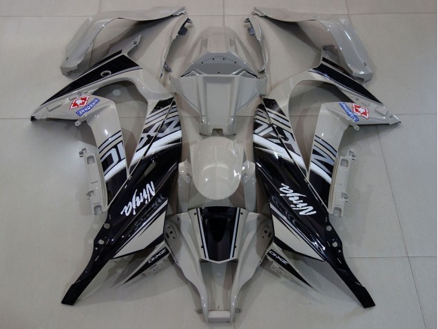 2011-2015 Grey White Black Kawasaki ZX10R Motorcycle Fairings Australia