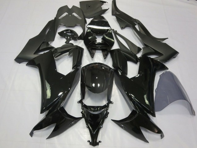 2008-2010 Glossy Black Matte Black Kawasaki ZX10R Motorcycle Fairings Australia