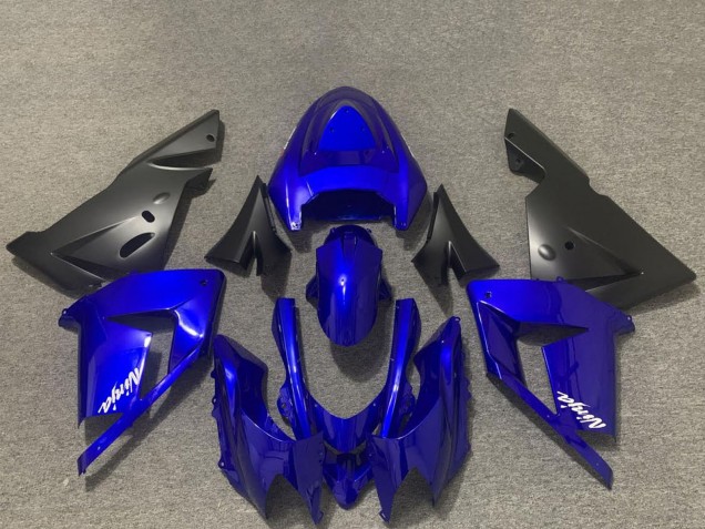 2004-2005 Glossy Blue and Black Kawasaki ZX10R Motorcycle Fairings Australia