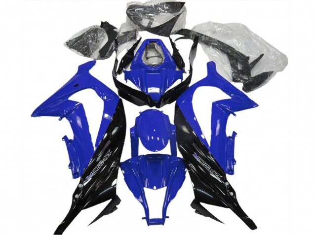 2011-2015 Blue Glossy Black Kawasaki ZX10R Motorcycle Fairing Australia