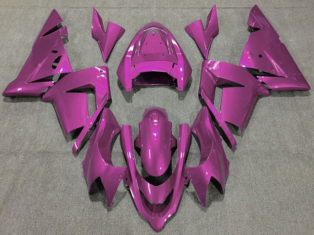 2004-2005 Glossy Purple Kawasaki ZX10R Motorcycle Fairings Australia