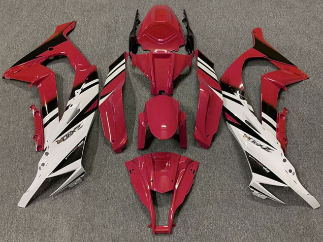 2011-2015 Maroon Red White Black Kawasaki ZX10R Motorcycle Fairings Australia