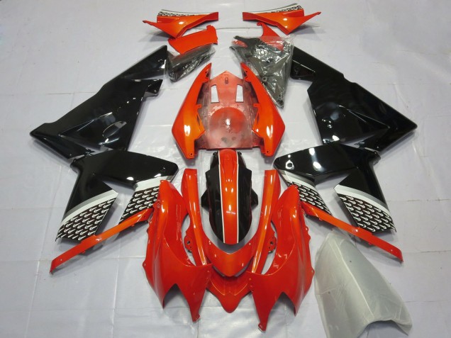 2004-2005 Red Black Kawasaki ZX10R Motorcycle Fairings Australia