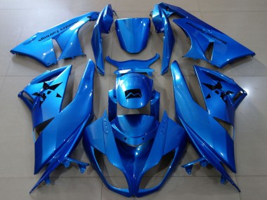 2009-2012 Blue Kawasaki ZX6R Motorcycle Fairings Australia