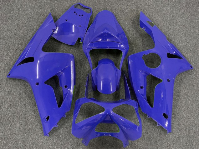 2003-2004 Blue Kawasaki ZX6R Motorcycle Fairings Australia