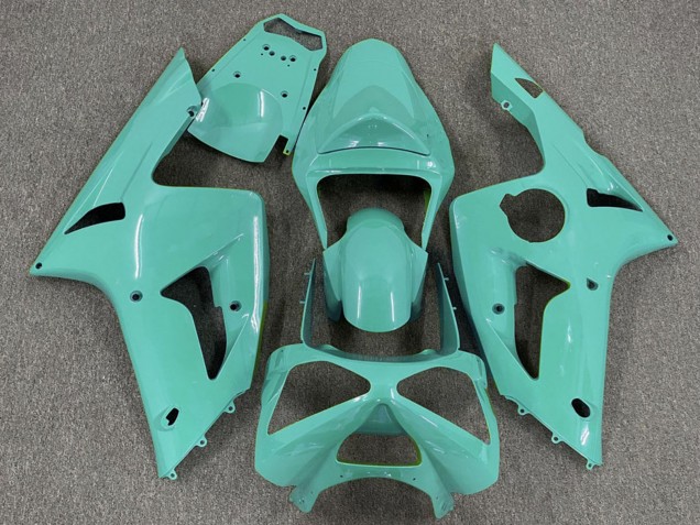 2003-2004 Cyan Kawasaki ZX6R Motorcycle Fairings Australia