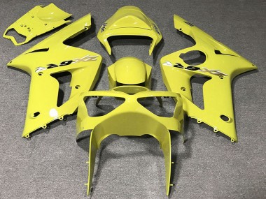 2003-2004 Yellow Kawasaki ZX6R Motorcycle Fairings Australia