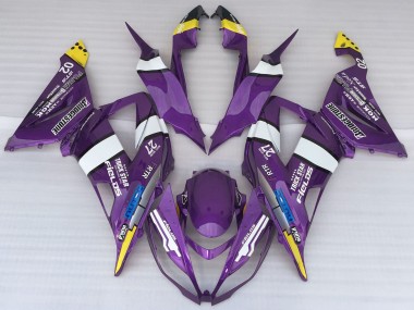 2013-2018 Purple Yellow White Blue Kawasaki ZX6R Motorcycle Fairings Australia