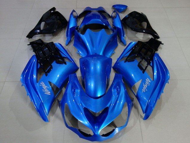 2012-2024 Blue Black Kawasaki ZX14R ZZR 1400 Motorcycle Fairings Australia