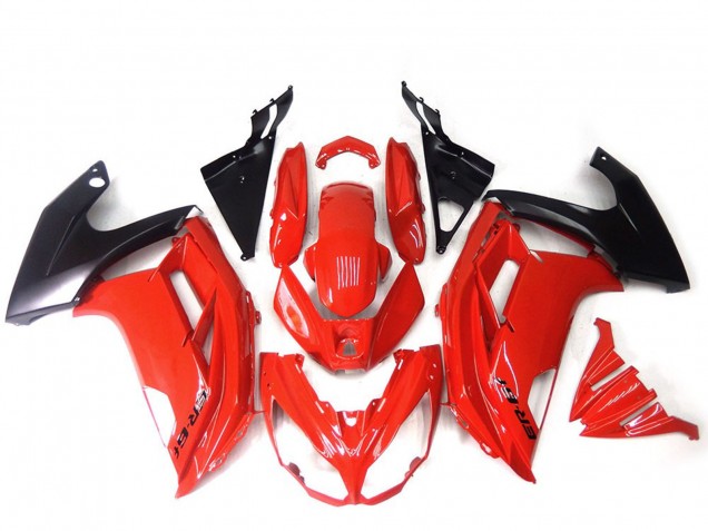 2012-2014 Red Glossy Black Kawasaki ER6F Motorcycle Fairings Australia