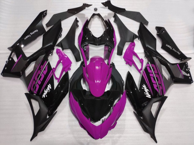 2018-2023 Purple Glossy Black Matte Black OEM Style Kawasaki Ninja 400 Motorcycle Fairings Australia