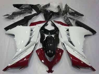 2013-2024 White Maroon Red Black Kawasaki Ninja 300 Motorcycle Fairings Australia