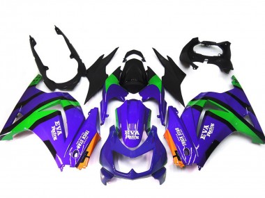2008-2012 Purple Orange Green Black Kawasaki Ninja 250 Motorcycle Fairings Australia