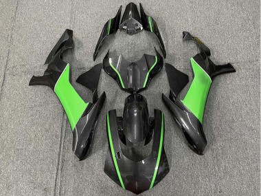 2015-2019 Carbon Fiber Green Yamaha R1 Motorcycle Fairings Australia