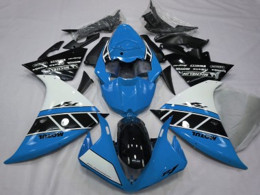 2012-2014 Blue White Glossy Black Yamaha R1 Motorcycle Fairings Australia