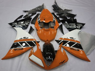 2012-2014 Orange White Glossy Black Yamaha R1 Motorcycle Fairings Australia