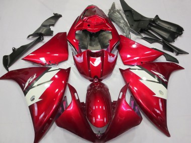 2012-2014 Red White Yamaha R1 Motorcycle Fairings Australia
