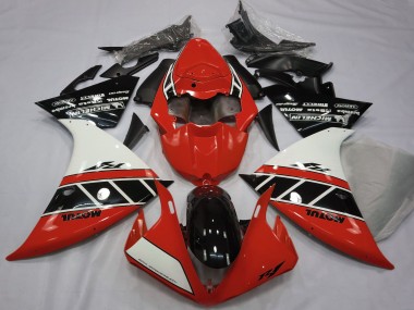 2012-2014 Red White Glossy Black Yamaha R1 Motorcycle Fairings Australia