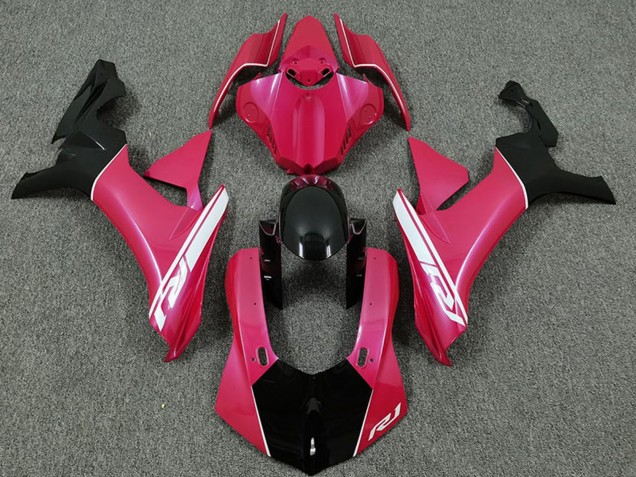 2015-2019 Hot Pink White Glossy Black Yamaha R1 Motorcycle Fairings Australia