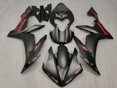 2004-2006 Matte Black Red Yamaha R1 Motorcycle Fairings Australia
