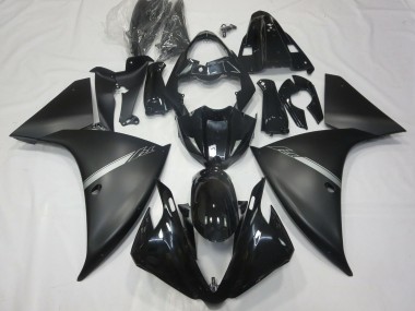 2012-2014 Glossy Black Matte Black Silver Yamaha R1 Motorcycle Fairings Australia