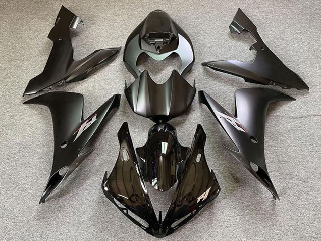 2004-2006 Glossy Black Matte Black Yamaha R1 Motorcycle Fairings Australia