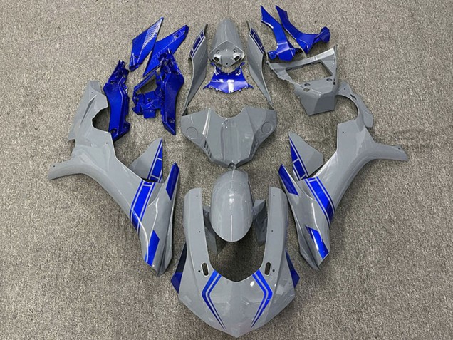 2015-2019 Nardo Grey Blue Yamaha R1 Motorcycle Fairings Australia