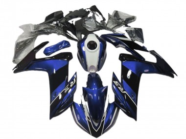 2015-2018 Blue White Glossy Black Yamaha R3 Motorcycle Fairings Australia