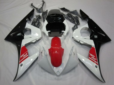 2005 White Red Black Yamaha R6 Motorcycle Fairing Australia