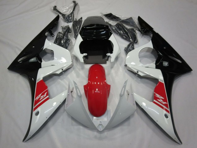2005 White Red Black Yamaha R6 Motorcycle Fairing Australia