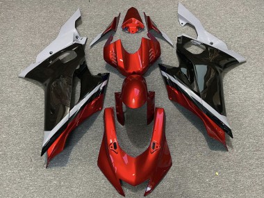 2017-2023 Grey Red Glossy Black Yamaha R6 Motorcycle Fairings Australia