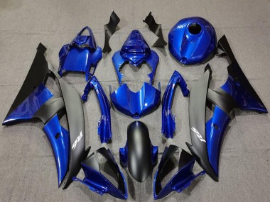 2008-2016 Blue Matte Black White Decals Yamaha R6 Motorcycle Fairings Australia