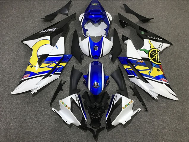 2008-2016 White Blue Black Yellow Yamaha R6 Motorcycle Fairing Australia