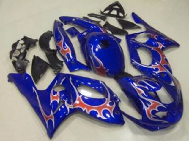 1996-2007 Blue Red Yamaha YZF600 Thundercat Motorcycle Fairings Australia