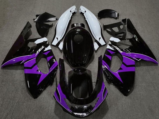 1996-2007 Glossy Black Purple White Yamaha YZF600 Thundercat Motorcycle Fairings Australia