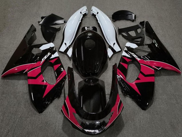 1996-2007 Glossy Black Pink White Yamaha YZF600 Thundercat Motorcycle Fairings Australia