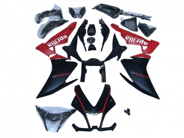 2009-2015 Matte Black Red Aprilia RSV4 1000 Abs Motorcycle Fairings Australia
