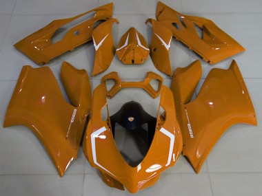 2011-2014 Brown White Ducati 1199 Motorcycle Fairings Australia