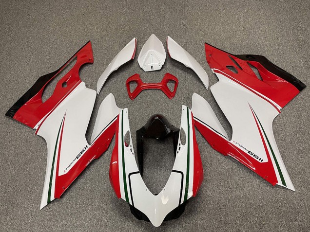 2011-2014 White Red Black Green Ducati 1199 Motorcycle Fairings Australia