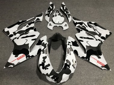 2011-2014 White Black Camouflage Ducati 899 Motorcycle Fairings Australia
