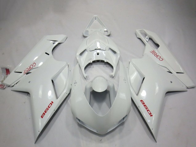 2007-2014 White Corse Ducati 1098 Motorcycle Fairings Australia