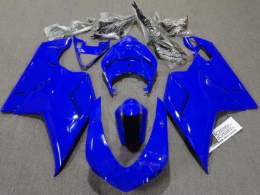 2007-2014 Glossy Blue Plain Ducati 1098 Motorcycle Fairings Australia