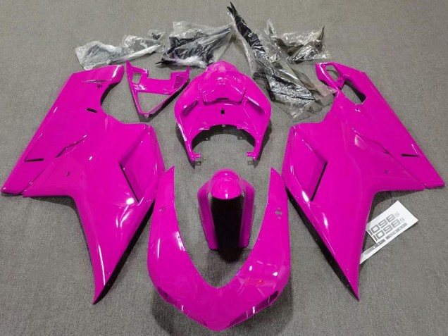2007-2014 Glossy Pink Plain Ducati 1098 Motorcycle Fairings Australia