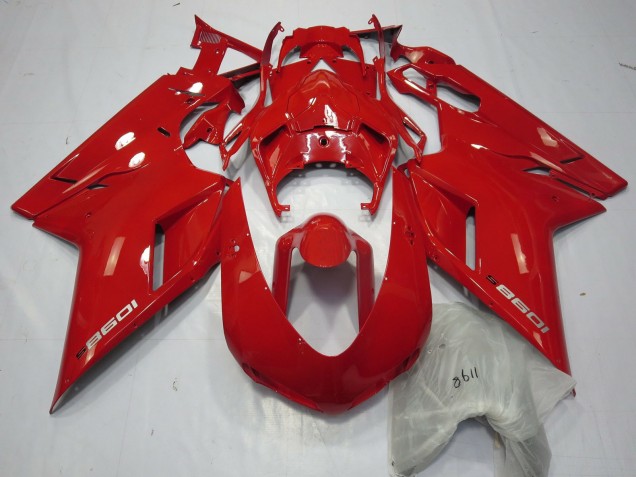 2007-2014 Red Ducati 1098 Motorcycle Fairings Australia