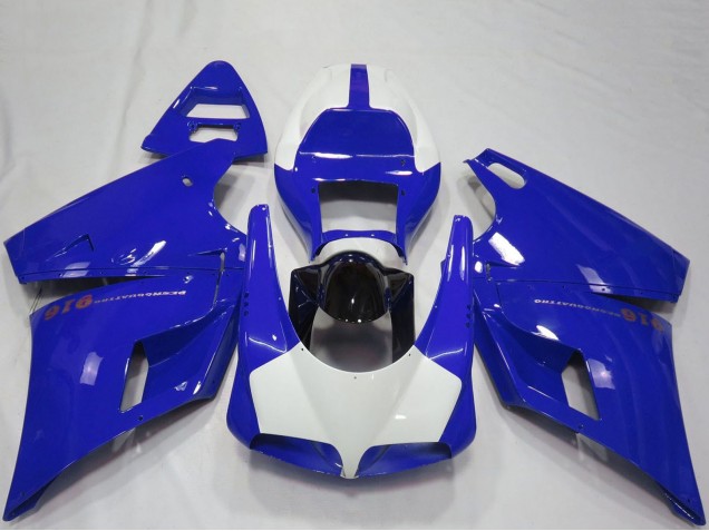 1993-2005 Blue Glossy Black Ducati 916 Motorcycle Fairings Australia