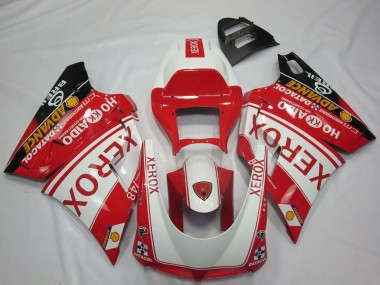 1993-2005 White Red Glossy Black Xerox Ducati 748 916 996 998 Motorcycle Fairings Australia