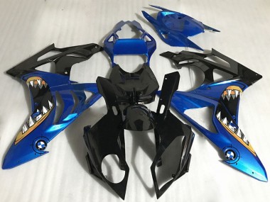 2017-2018 Blue Glossy Black Orange Shark BMW S1000RR Motorcycle Fairings Australia