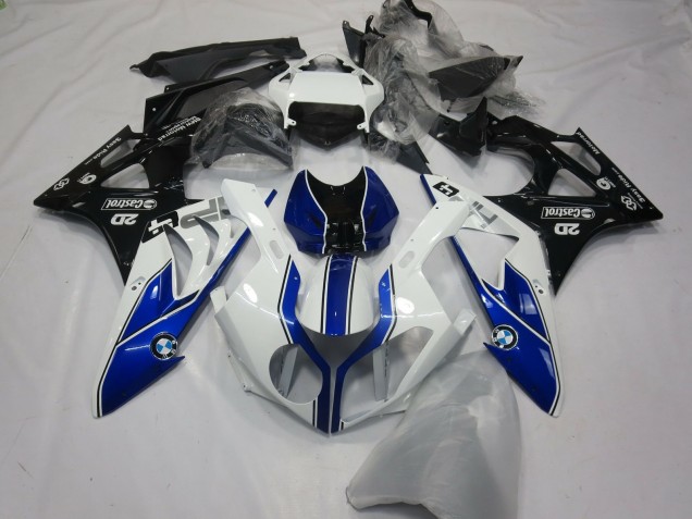 2015-2016 White Blue Glossy Black BMW S1000RR Motorcycle Fairings Australia
