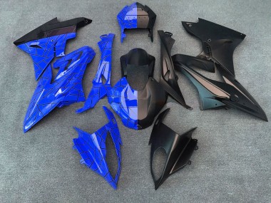 2015-2016 Blue Matte Black Split BMW S1000RR Motorcycle Fairings Australia