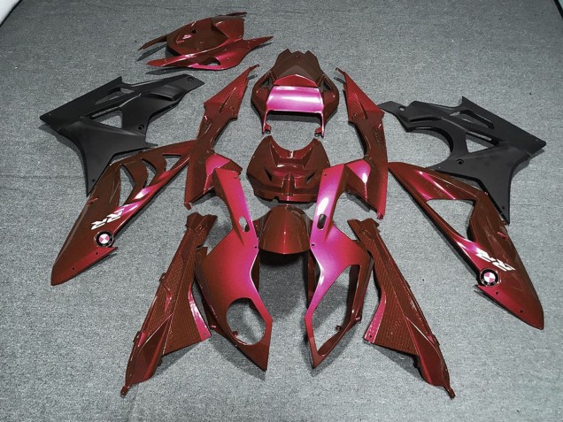 2009-2014 Red Matte Black BMW S1000RR Motorcycle Fairing Kits Australia